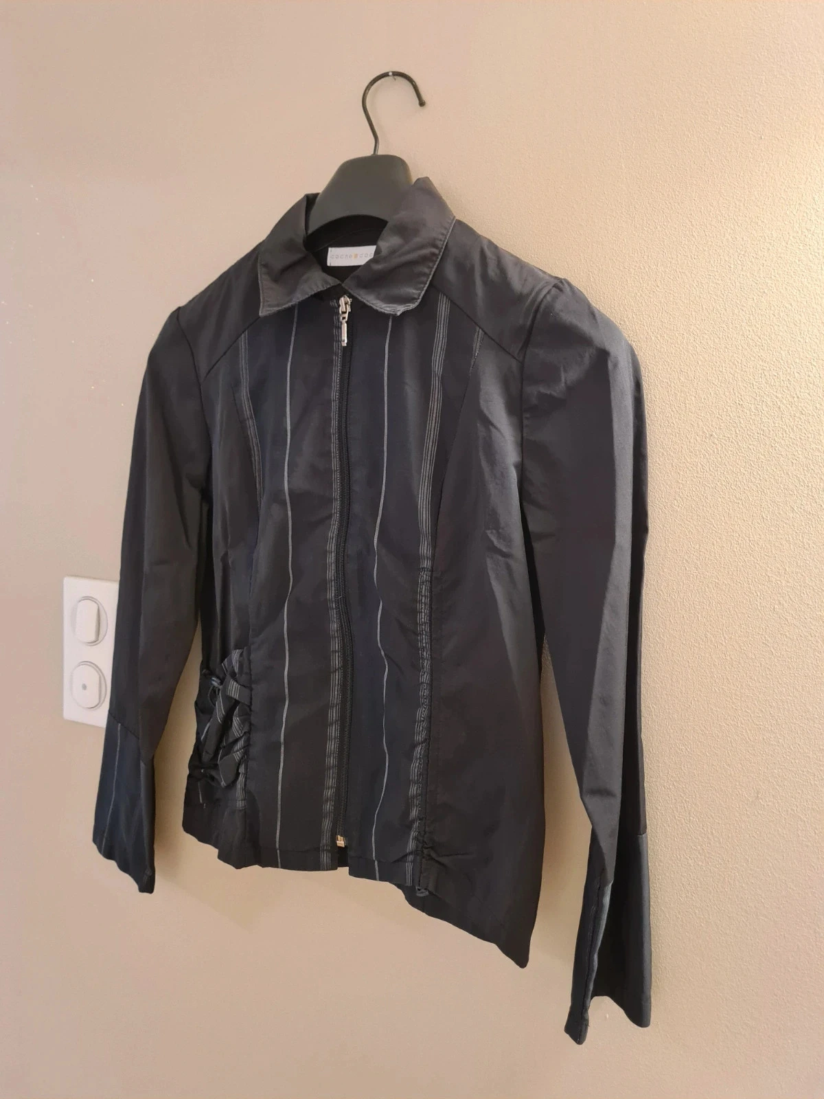 Veste fine noir 36